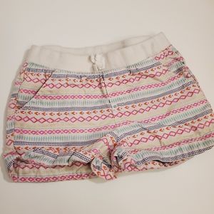 Cherokee Girl's Multi color Tribal Print Shorts